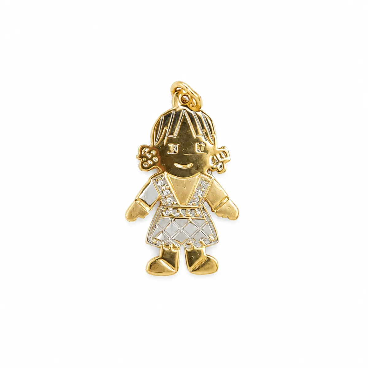 Dije Nena en Oro Amarillo 18k