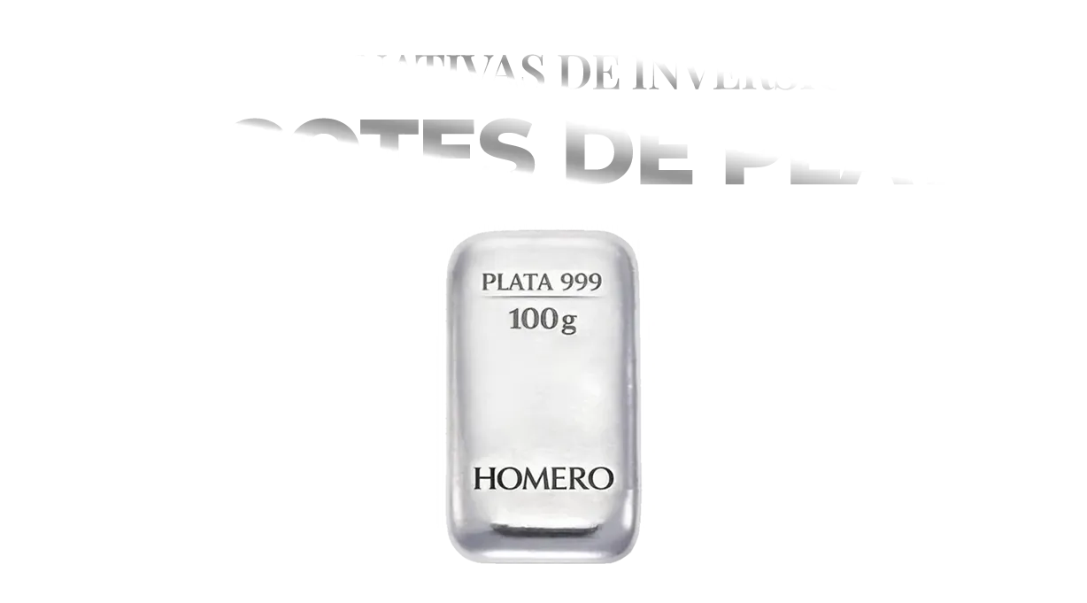 Lingotes de plata