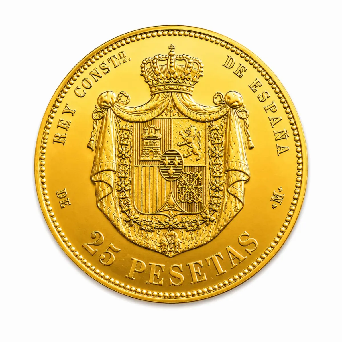 25 Pesetas Alfonso XIII
